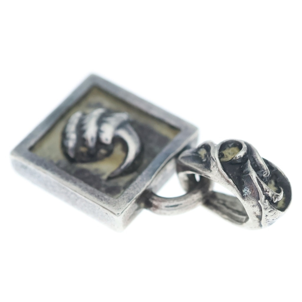CHROME HEARTS(クロムハーツ) FRAMED CROW フレームドクロウ チャーム ペンダントトップ シルバー BCA272 レディース