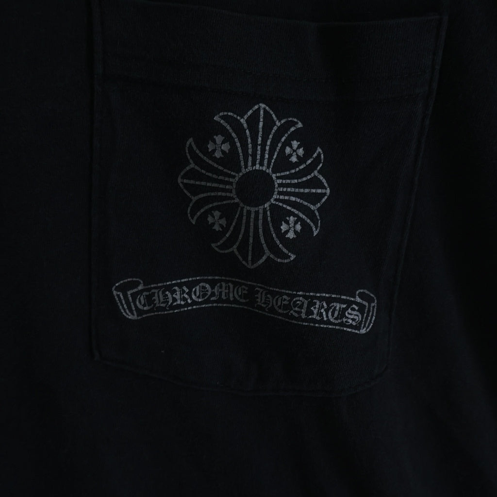 CHROME HEARTS(クロムハーツ) CH S/S バックフレームドCHプラスプリント 半袖Tシャツ