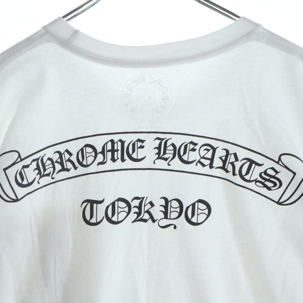 CHROME HEARTS(クロムハーツ) CH S/S 東京限定 バックスクロールラベルプリント 半袖Tシャツカットソー