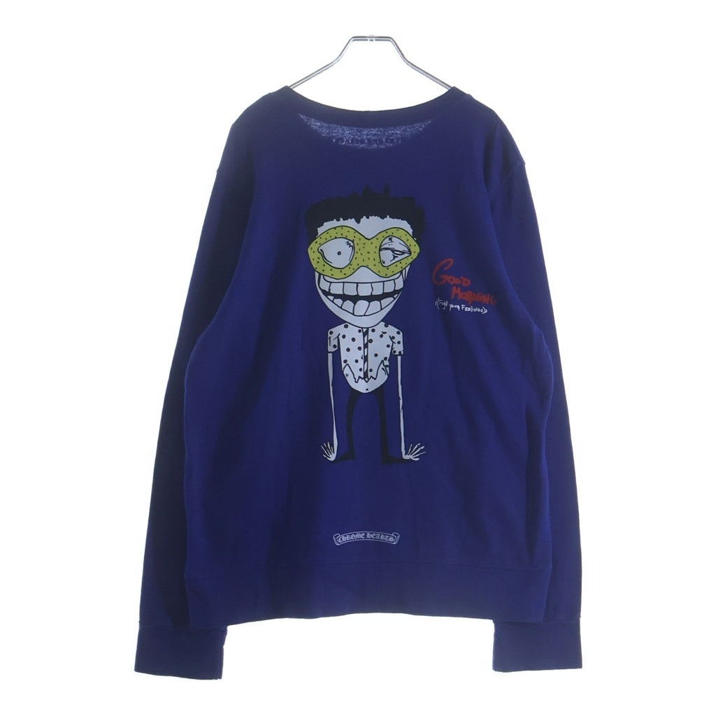CHROME HEARTS(クロムハーツ) MATTY BOY Good Morning ホースシュープリント クルーネックスウェット