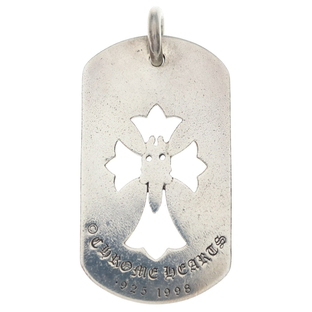 CHROME HEARTS(クロムハーツ) D TAG LRG LTD ラージドッグタグ LA限定ラージドッグタグネックレストップ