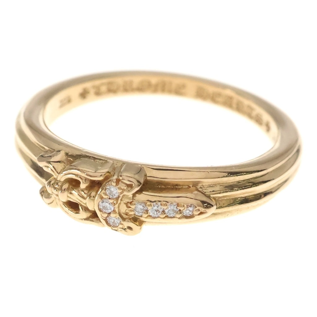 CHROME HEARTS(クロムハーツ) 22K BABYCLSC P/DIA ベイビークラシック ダガーリング PAVEダイヤ ゴールド BCA054