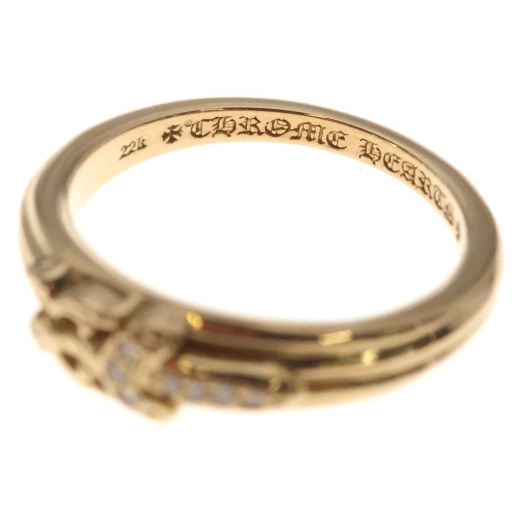 CHROME HEARTS(クロムハーツ) 22K BABYCLSC P/DIA ベイビークラシック ダガーリング PAVEダイヤ ゴールド BCA054