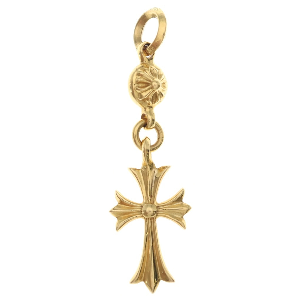 CHROME HEARTS(クロムハーツ) 22K 1B TNY CH CRS 1ボール タイニー CHクロス チャーム ペンダントトップ ゴールド