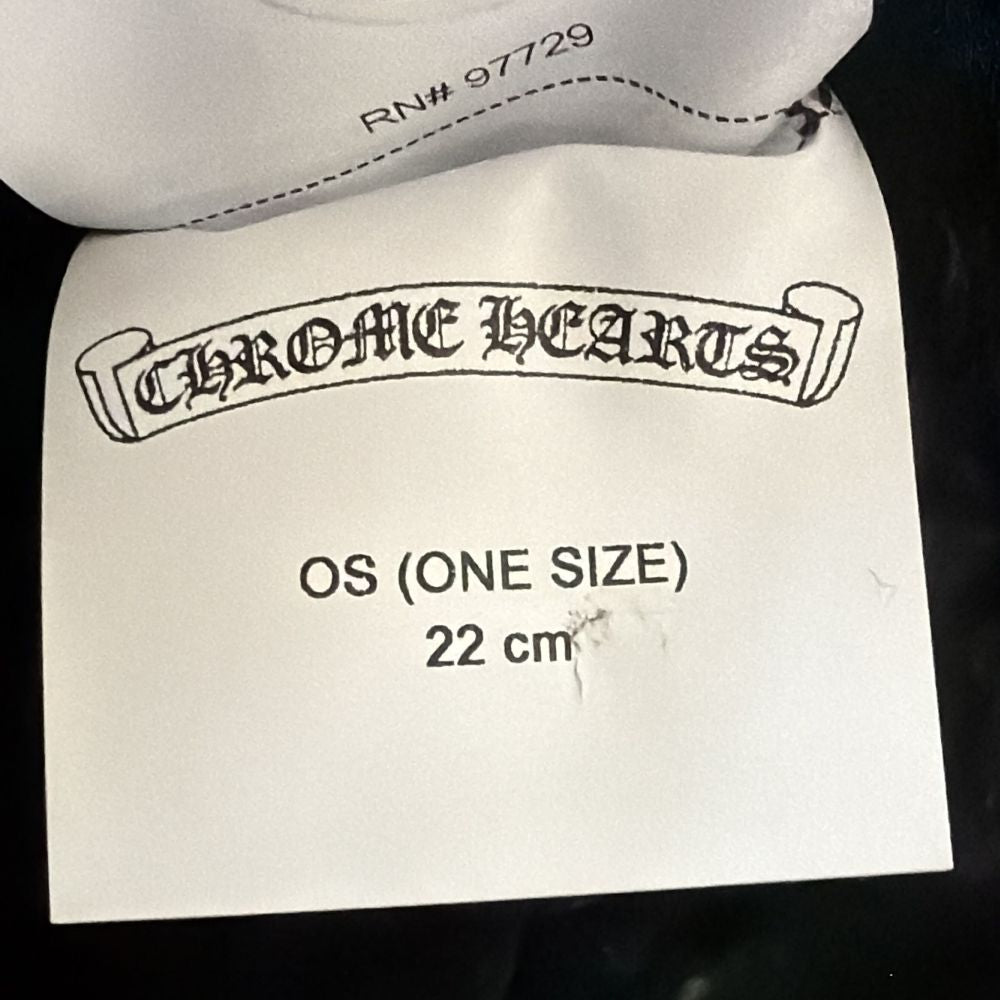 CHROME HEARTS(クロムハーツ) BEANIE CASH クロスパッチ付きカシミアビーニー キッズ