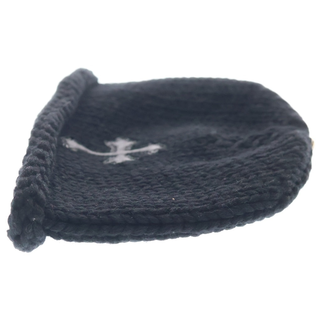 CHROME HEARTS(クロムハーツ) BEANIE CASH クロスパッチ付きカシミアビーニー キッズ