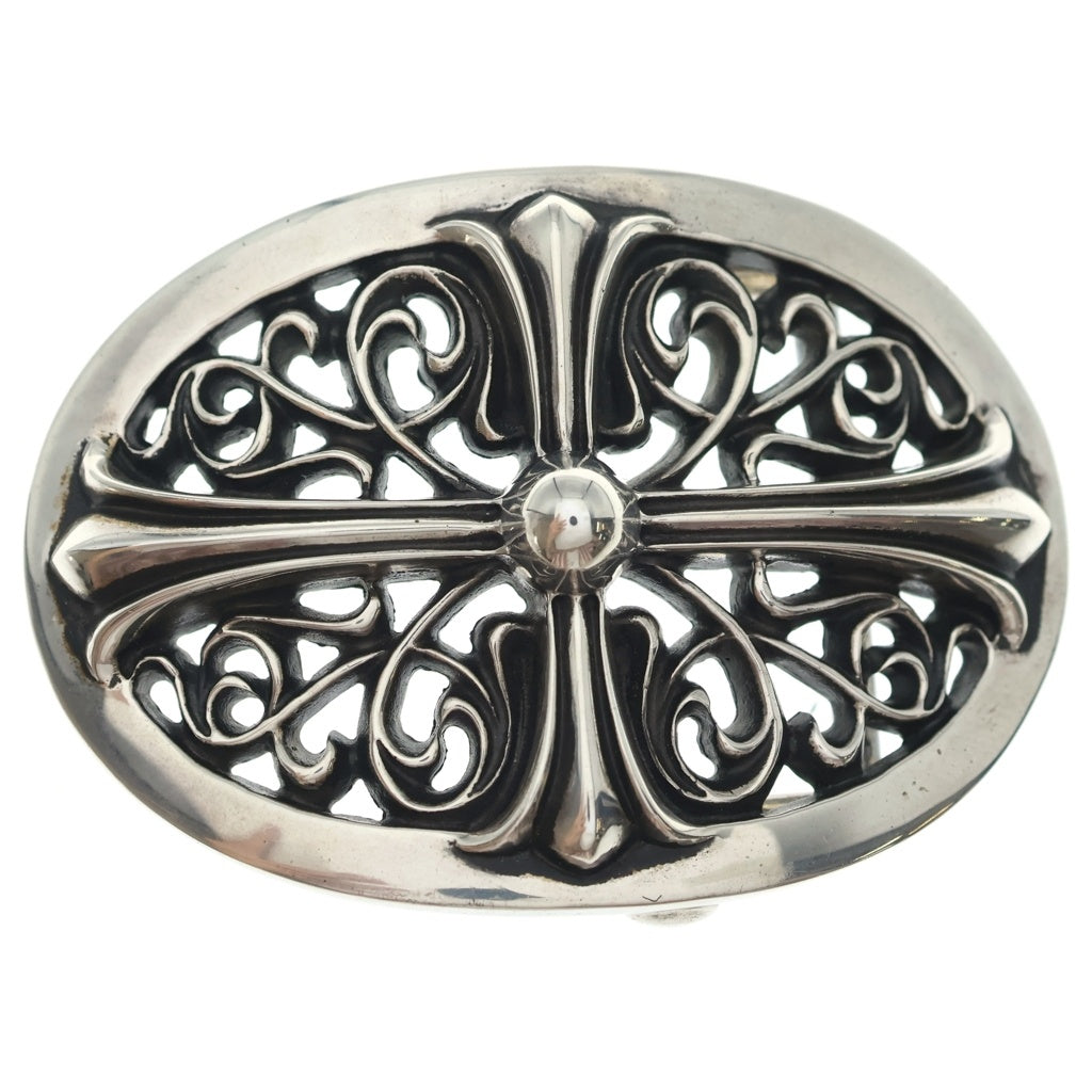CHROME HEARTS(クロムハーツ) BUCKL OVAL CROSS1.5 1.5クラシックオーバルクロス シルバーバックル