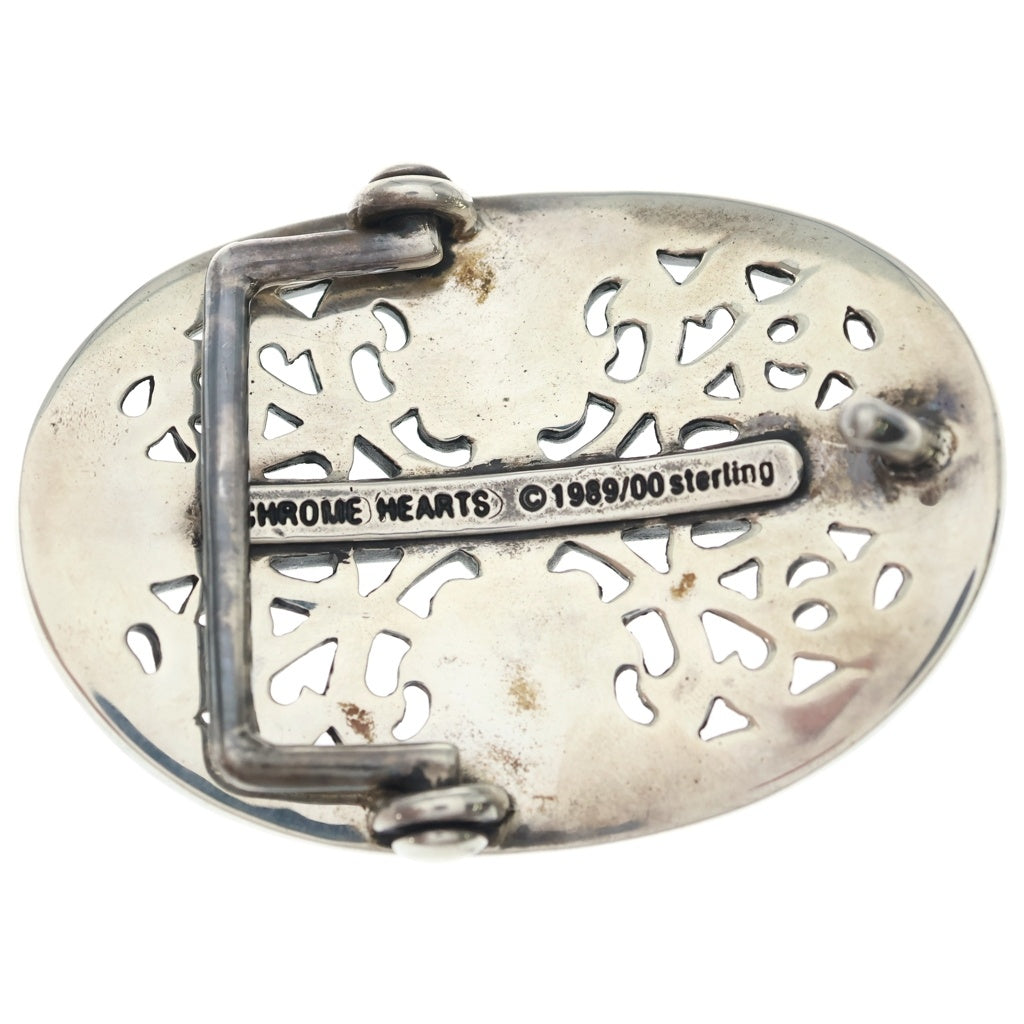 CHROME HEARTS(クロムハーツ) BUCKL OVAL CROSS1.5 1.5クラシックオーバルクロス シルバーバックル