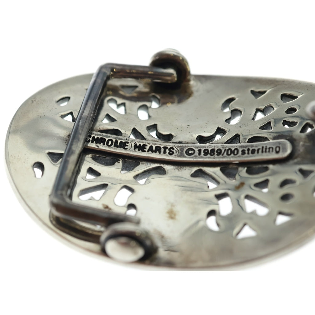 CHROME HEARTS(クロムハーツ) BUCKL OVAL CROSS1.5 1.5クラシックオーバルクロス シルバーバックル
