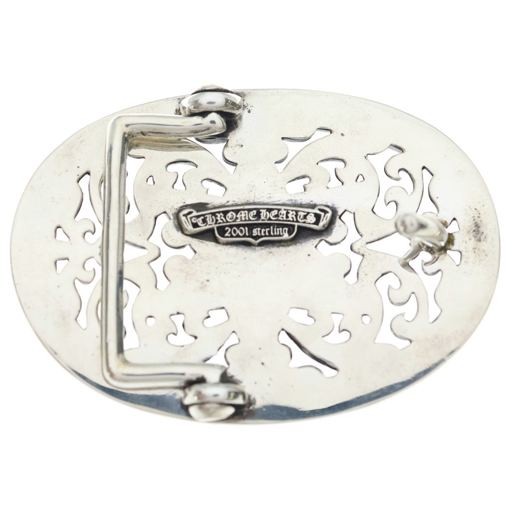 CHROME HEARTS(クロムハーツ) BUCKL OVAL STAR1.5 1.5クラシックオーバルスター シルバーバックル