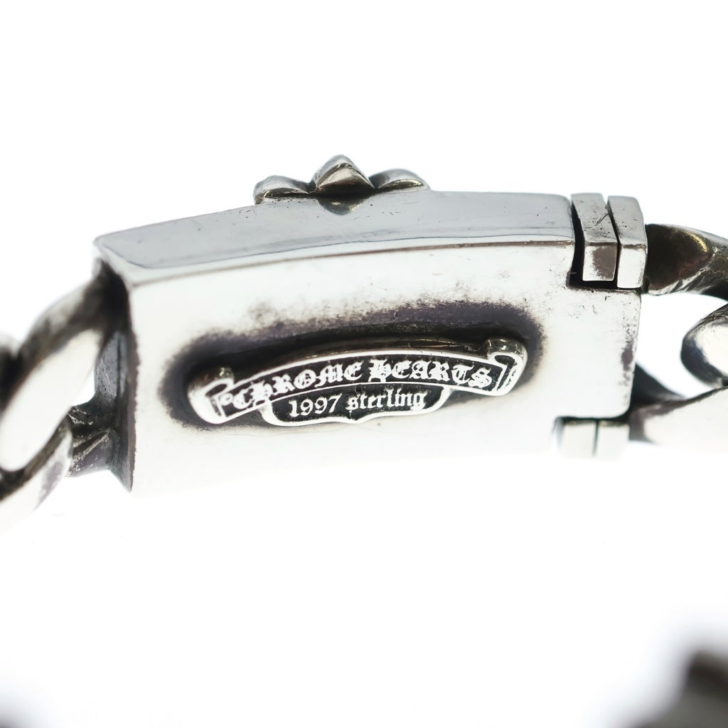 CHROME HEARTS(クロムハーツ) KEEPER LINK キーパーリンク シルバーブレスレット 4LINK BCA400