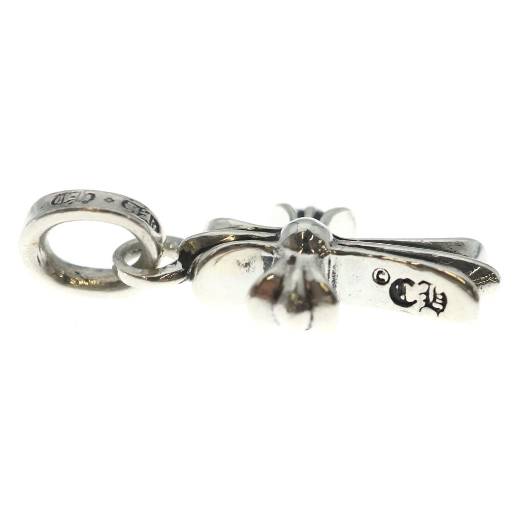 CHROME HEARTS(クロムハーツ) CRS BBYFAT P RBY ベイビーファットクロス PAVEルビー ペンダントトップ シルバー