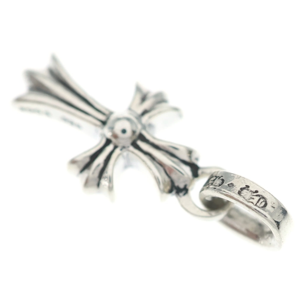 CHROME HEARTS(クロムハーツ) CRS BBYFAT P RBY ベイビーファットクロス PAVEルビー ペンダントトップ シルバー