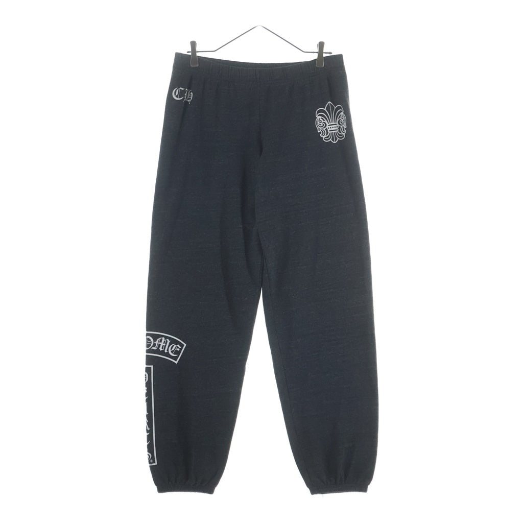 CHROME HEARTS(クロムハーツ) SWEAT PANTS BSフレア 裾TBARプリント スウェットロングパンツ