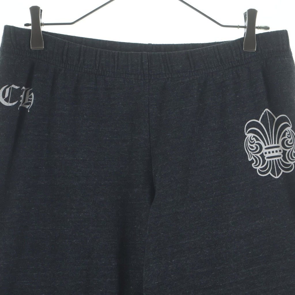 CHROME HEARTS(クロムハーツ) SWEAT PANTS BSフレア 裾TBARプリント スウェットロングパンツ