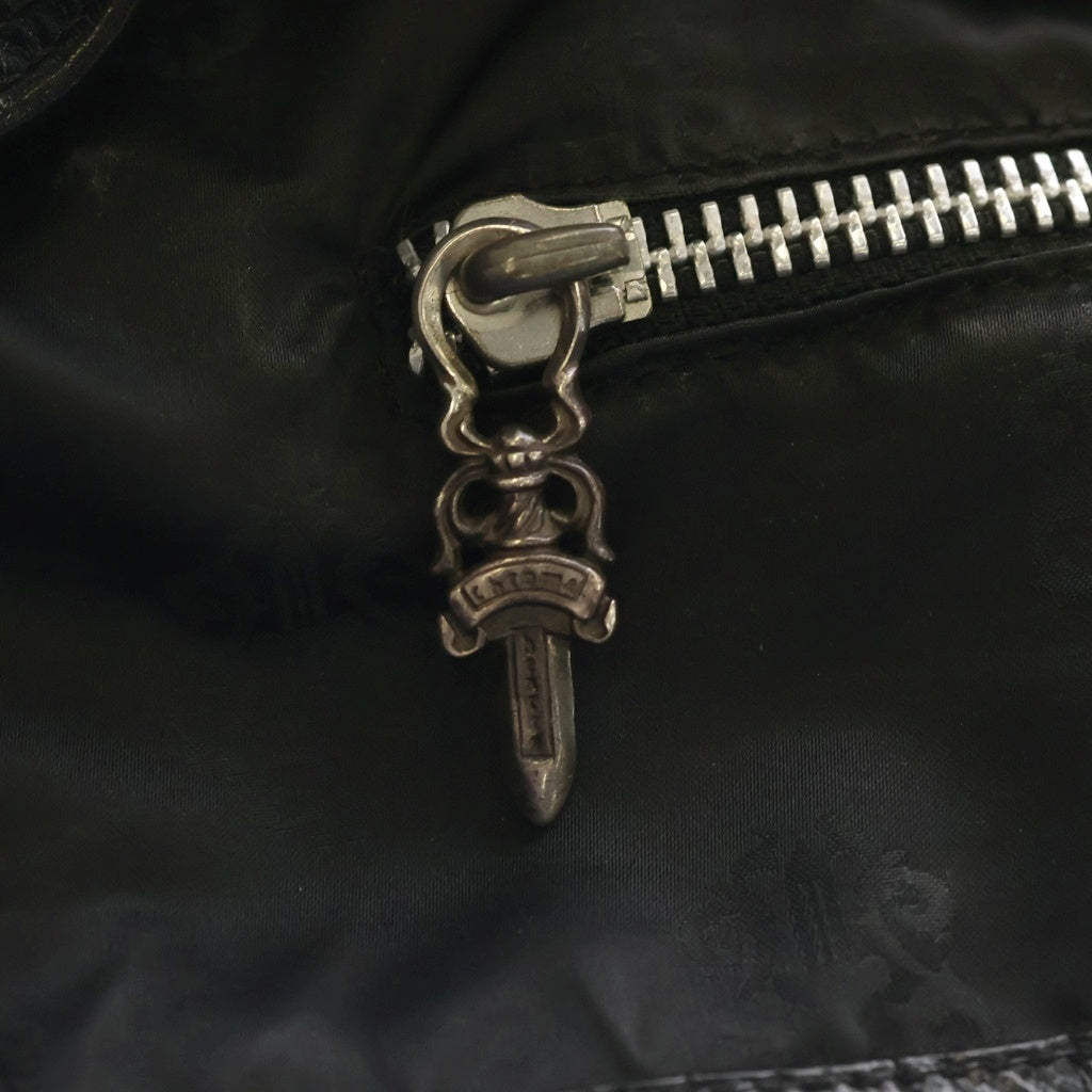 CHROME HEARTS(クロムハーツ) TOTE W SNP 3CEME 3セメタリートート レザートートバッグ