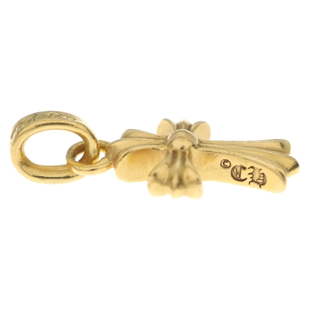 CHROME HEARTS(クロムハーツ) 22K CRS BBYFAT P/DIA ベイビーファットクロス PAVEダイヤ ペンダントトップ ゴールド BCA035