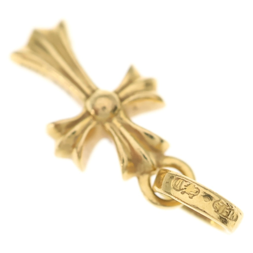 CHROME HEARTS(クロムハーツ) 22K CRS BBYFAT P/DIA ベイビーファットクロス PAVEダイヤ ペンダントトップ ゴールド BCA035