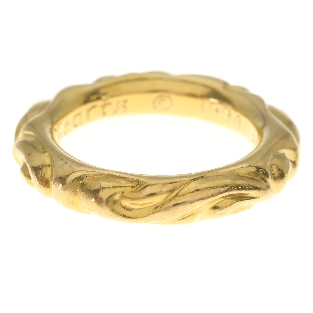 CHROME HEARTS(クロムハーツ) 22K SCRL BAND 22K スクロールバンド ゴールドリング
