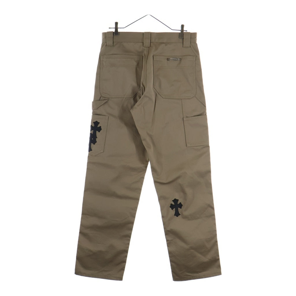 CHROME HEARTS(クロムハーツ) CARPENTER CNVS LTD クロスパッチ付きカーペンターロングパンツ