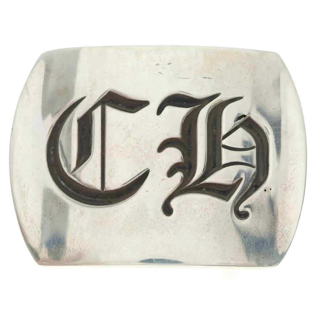 CHROME HEARTS(クロムハーツ) BUCKL MIL CH ミリタリー CHロゴ ベルトバックル シルバー
