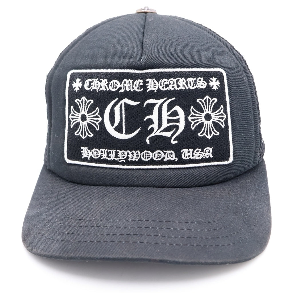 CHROME HEARTS(クロムハーツ) TRUCKER CAP トラッカーキャップ CHパッチクロスボール付メッシュ帽子