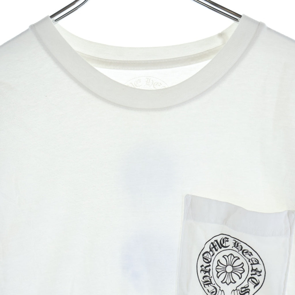 CHROME HEARTS(クロムハーツ) Multi Color Horseshoe S/S T-shirt マルチカラー ホースシュー クルーネック半袖Tシャツカットソー ホワイト