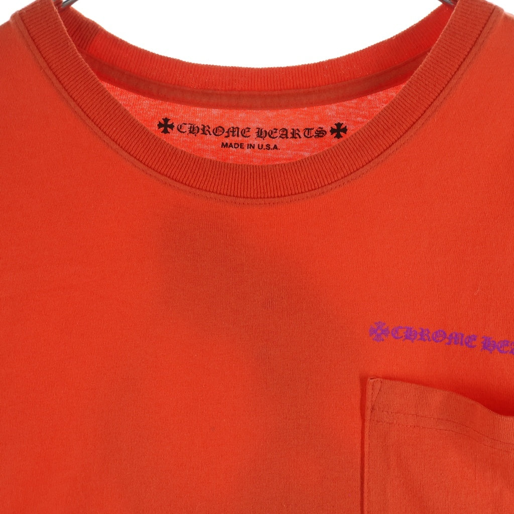 CHROME HEARTS(クロムハーツ) PRO U S/S TEE MATTY ORANGE MATTY BOY マッティボーイチョンパープリテンス ショートスリーブ 半袖Tシャツ バーミリオン オレンジ