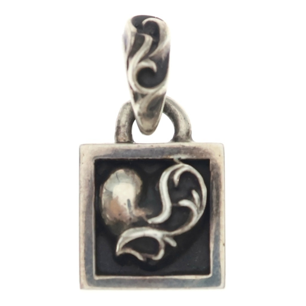 CHROME HEARTS(クロムハーツ) FRAMED HEART フレームドハート チャーム ペンダントトップ シルバー BCA273