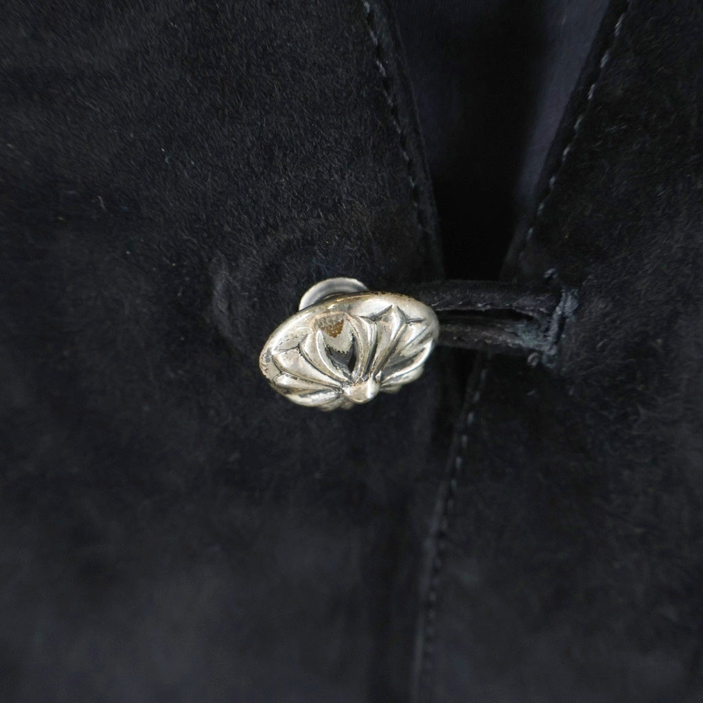 CHROME HEARTS(クロムハーツ) CLASSIC 2B SUD クロスボタンレザーベスト