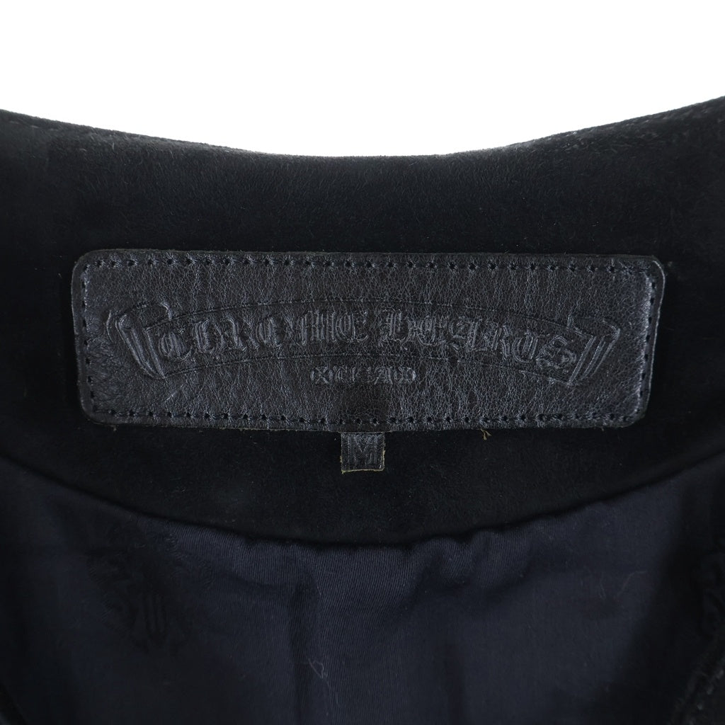 CHROME HEARTS(クロムハーツ) CLASSIC 2B SUD クロスボタンレザーベスト