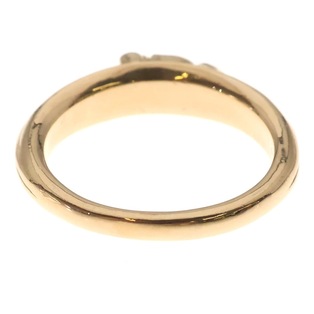 CHROME HEARTS(クロムハーツ) 22K BABY CLSC P D 22Kベイビークラシックダガー PAVEダイヤ ゴールドリング