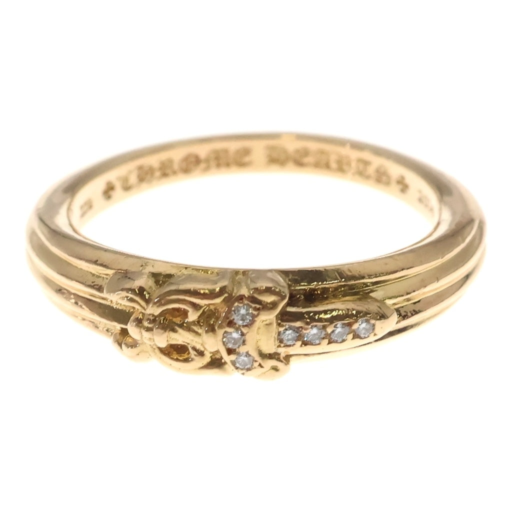 CHROME HEARTS(クロムハーツ) 22K BABY CLSC P D 22Kベイビークラシックダガー PAVEダイヤ ゴールドリング