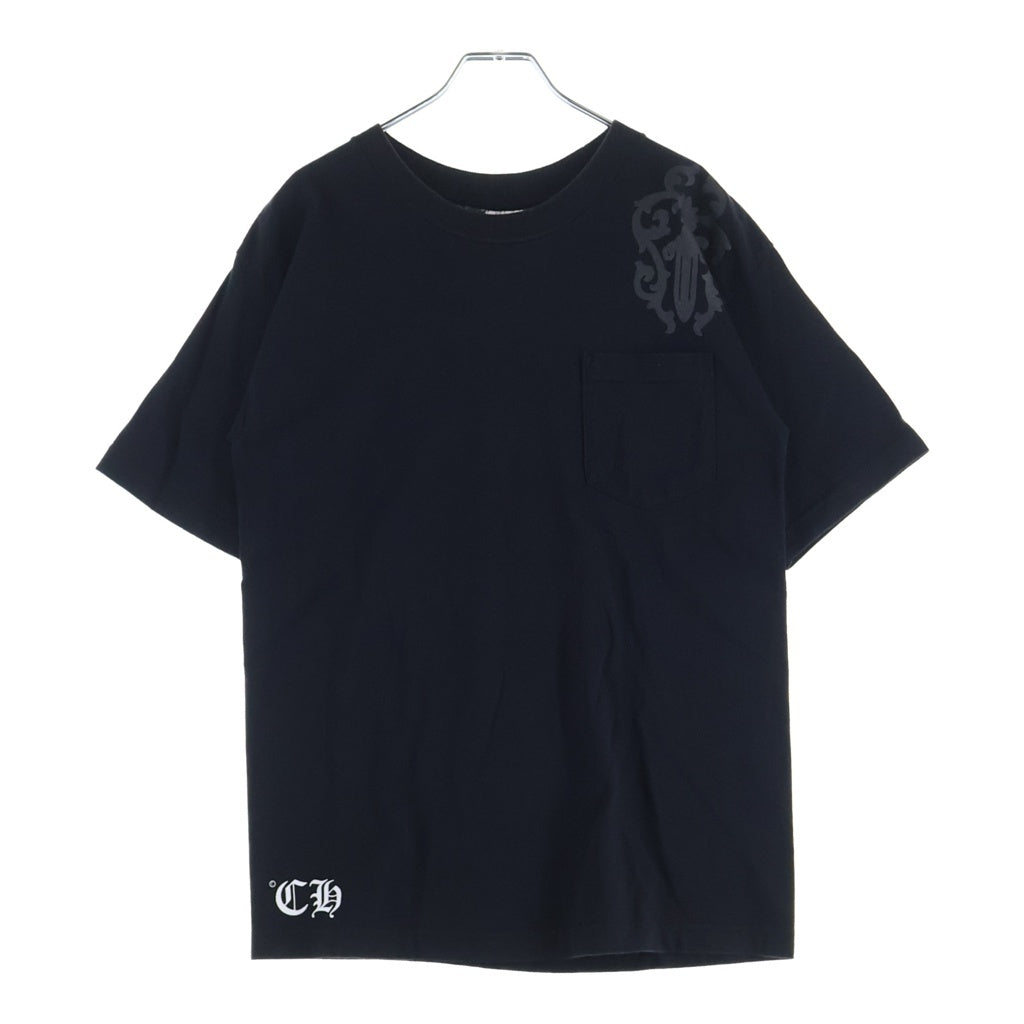 CHROME HEARTS(クロムハーツ) OLD S/S オールド バックセメタリークロスプリント半袖Tシャツ