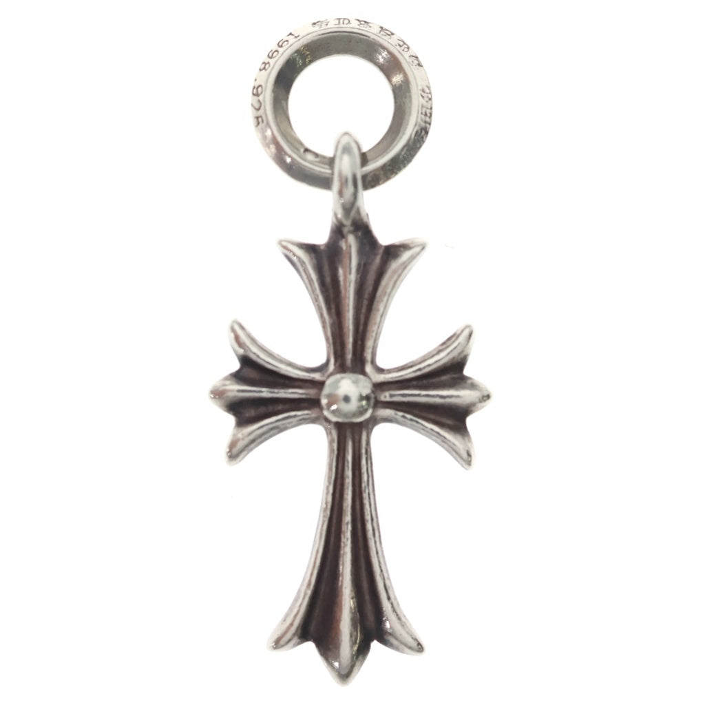 CHROME HEARTS(クロムハーツ) TINY CH CROSS タイニーCHクロス チャーム ネックレストップ シルバー BCA382 -