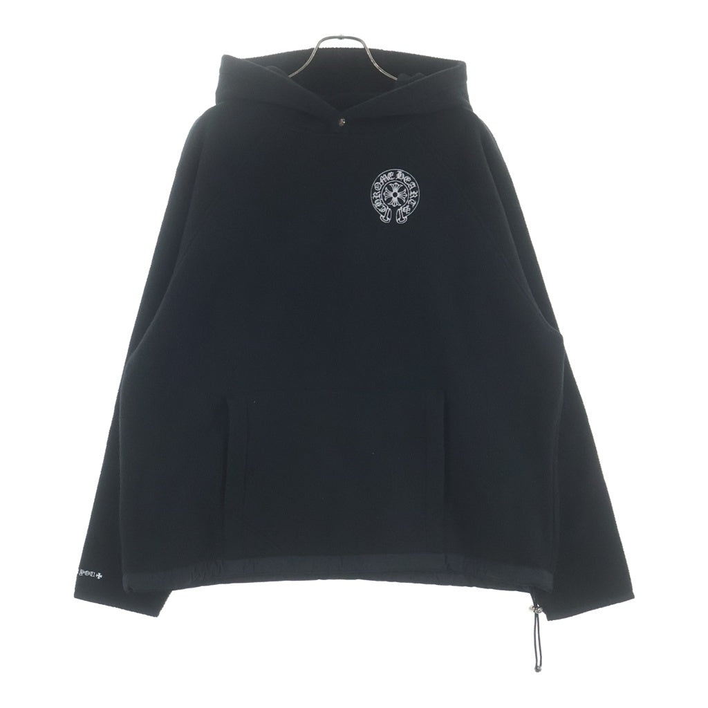 CHROME HEARTS(クロムハーツ) YNT U DETENT HDPL FLC クロスボールボタンプルオーバーフリースパーカー