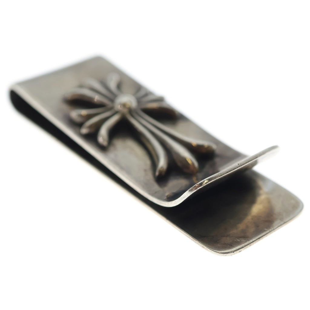 CHROME HEARTS(クロムハーツ) MNY CLIP SM CH スモールCHクロス マネークリップ シルバー