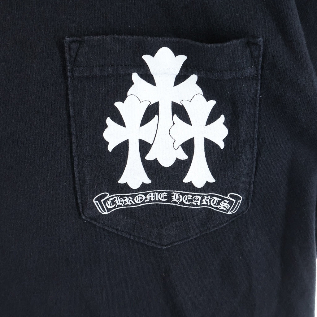 CHROME HEARTS(クロムハーツ) CH S/S バックセメタリークロスプリント 半袖Tシャツ