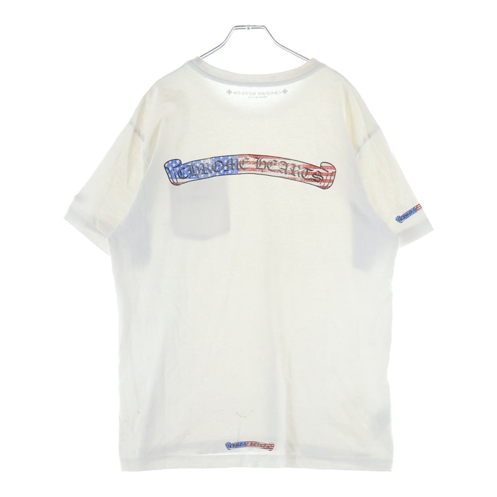CHROME HEARTS(クロムハーツ) CH S/S アメリカンスクロールラベルプリント 半袖Tシャツ -