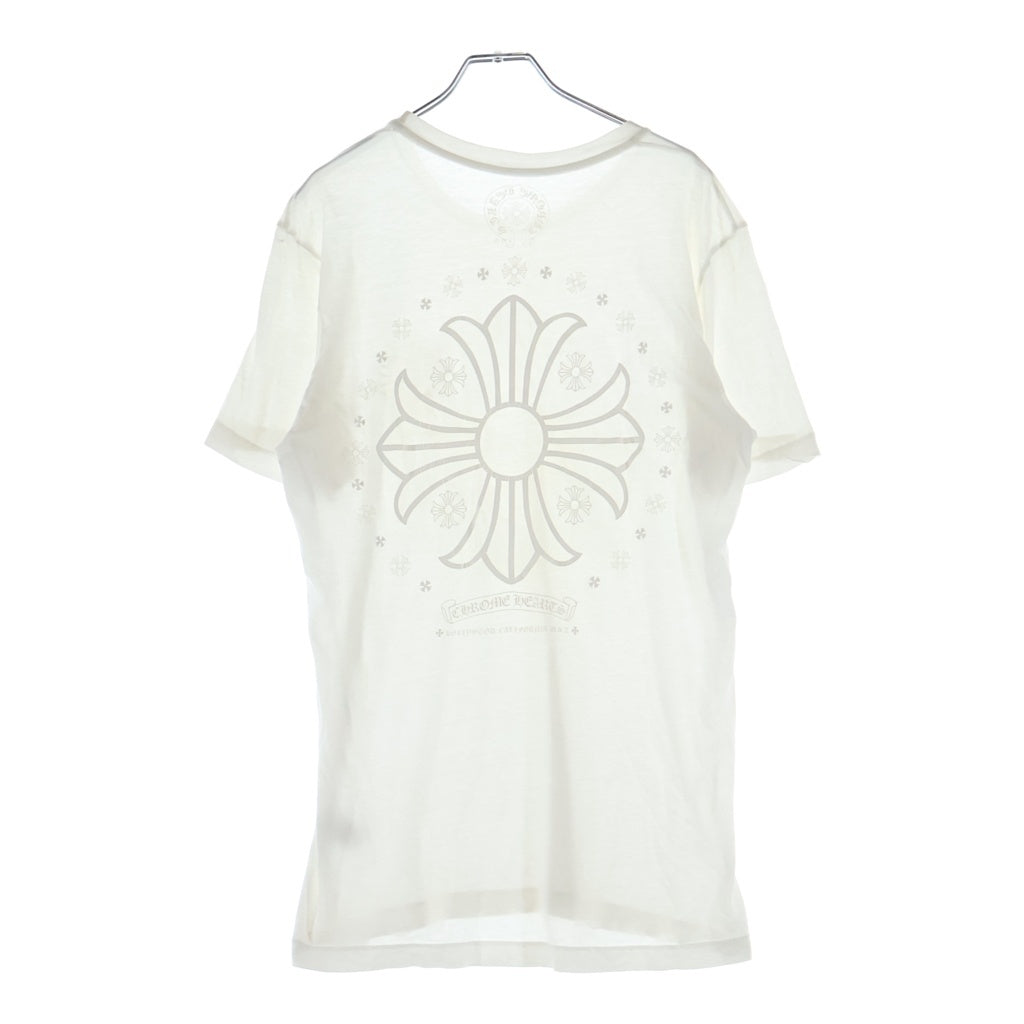CHROME HEARTS(クロムハーツ) CH S/S バックCHプラスサークルプリント 半袖Tシャツ -