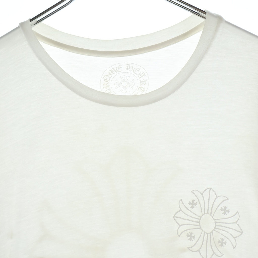 CHROME HEARTS(クロムハーツ) CH S/S バックCHプラスサークルプリント 半袖Tシャツ -