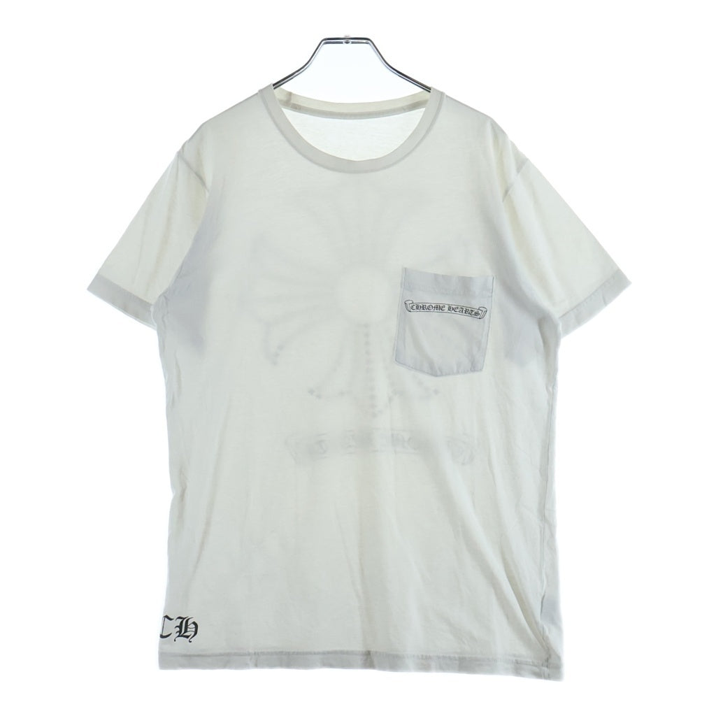 CHROME HEARTS(クロムハーツ) CH S/S バックCHプラスプリント 半袖Tシャツ