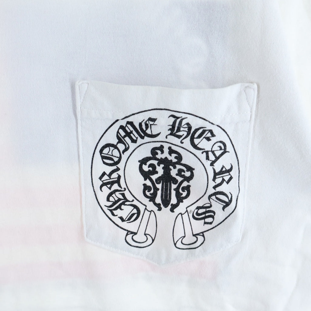 CHROME HEARTS(クロムハーツ) OLD S/S オールド ヴァインダガーアメリカンフラグプリント 半袖Tシャツ