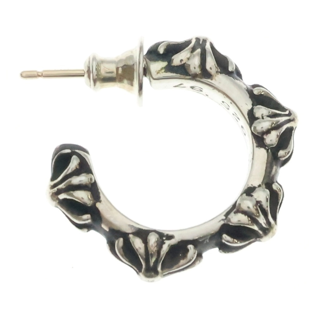 CHROME HEARTS(クロムハーツ) HOOP CROSS クロスバンド フープピアス シルバー BCA100 -