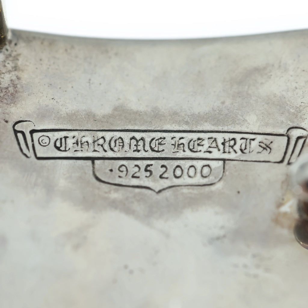 CHROME HEARTS(クロムハーツ) BUCKL MIL DGR ミリタリーレイズドダガー バックル シルバー -