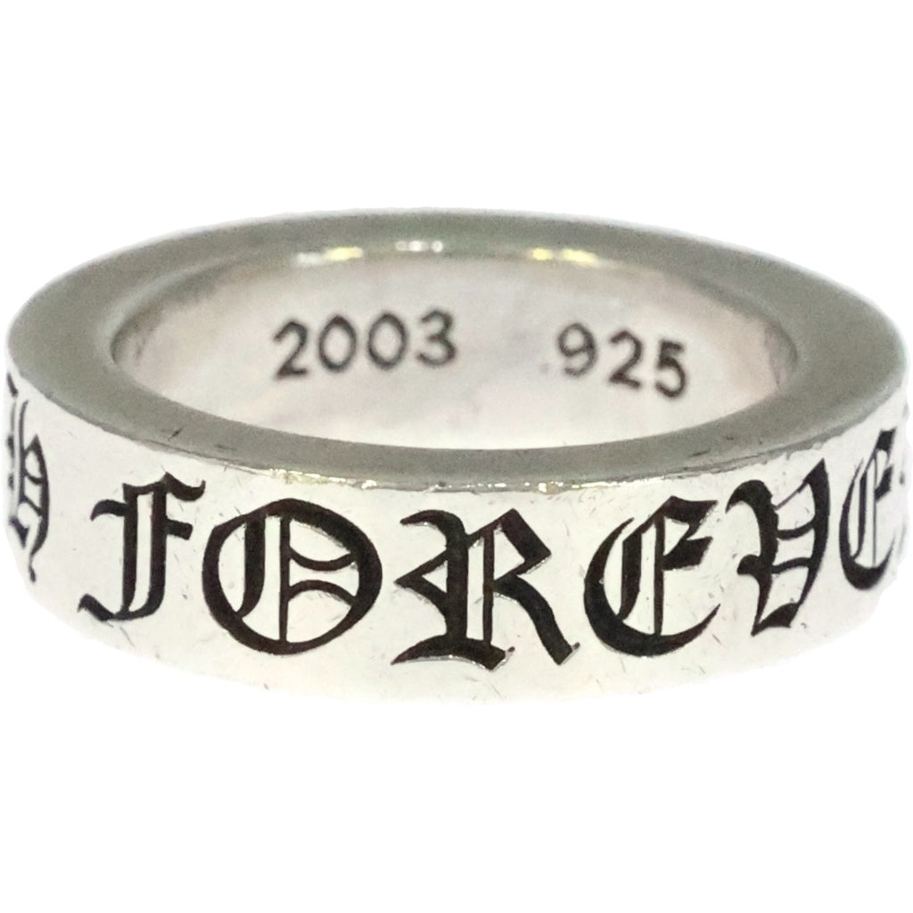 CHROME HEARTS(クロムハーツ) 6mm SPACER FOREVER 6mmスペーサーリング フォーエバーシルバーBCA337