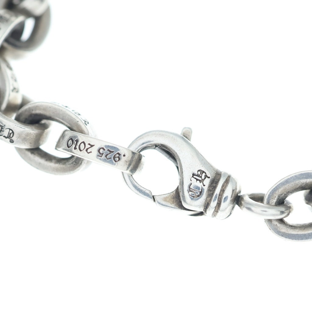 CHROME HEARTS(クロムハーツ) LARGE PAPER CHN ラージペーパーチェーン ブレスレット シルバー BCA170