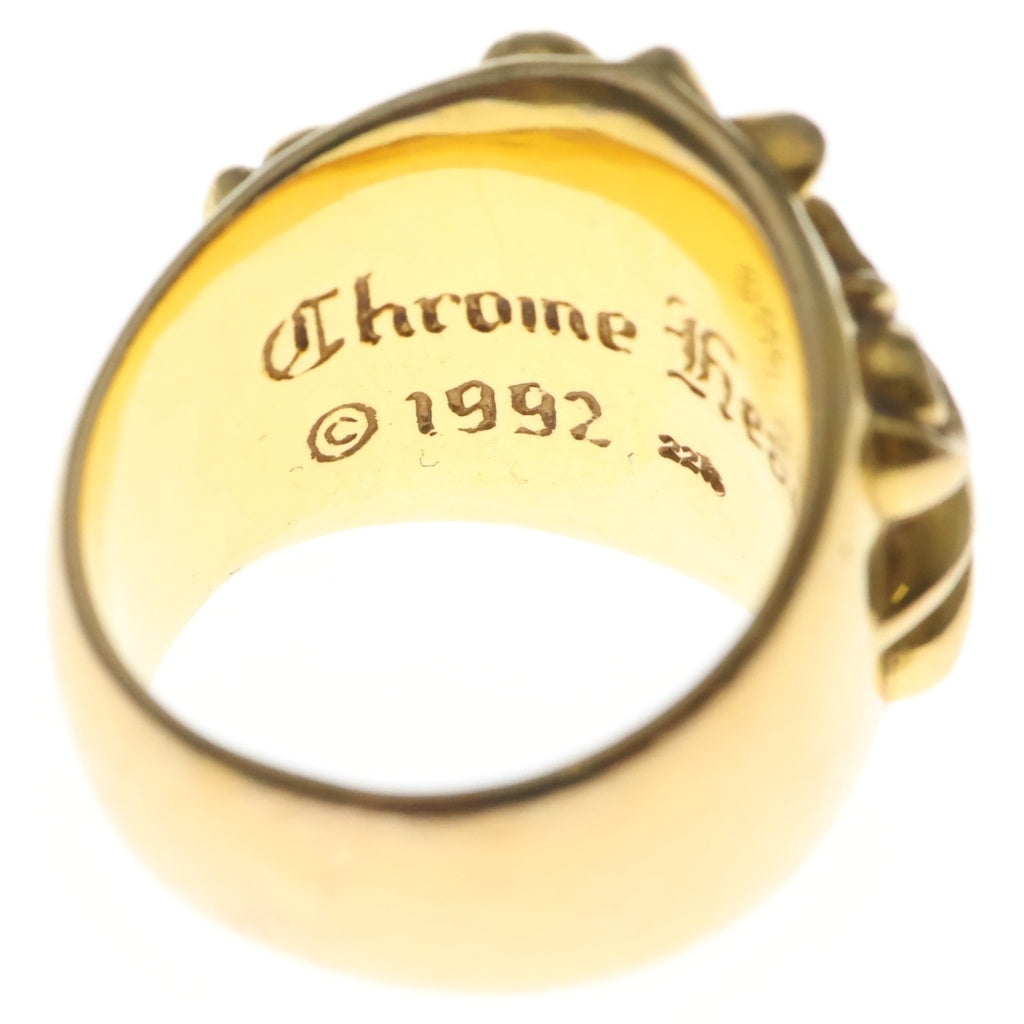 CHROME HEARTS(クロムハーツ) 22K KEEPER キーパーリング ゴールド BCA417 -
