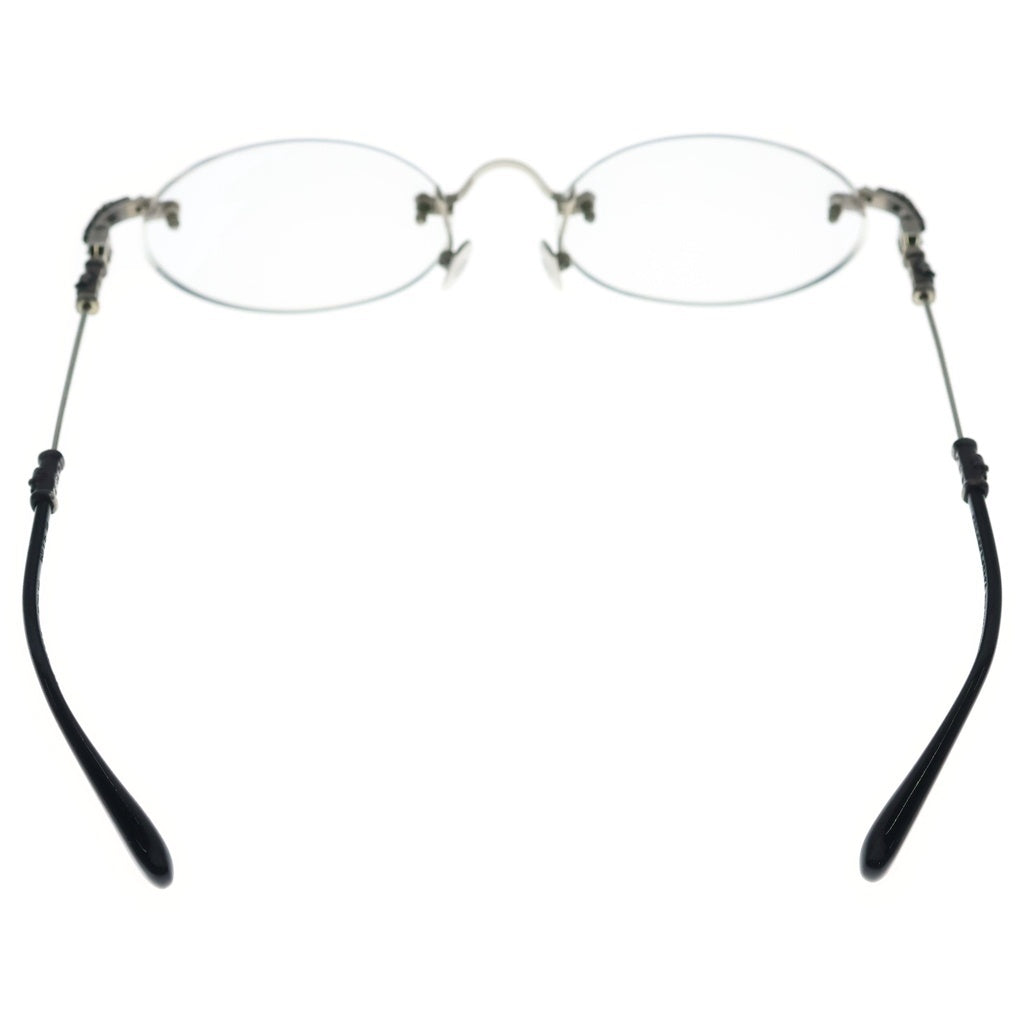 CHROME HEARTS(クロムハーツ) PILLS 3 ピルス フローラルテンプル スクエアフレーム サングラス メガネ ブラック -
