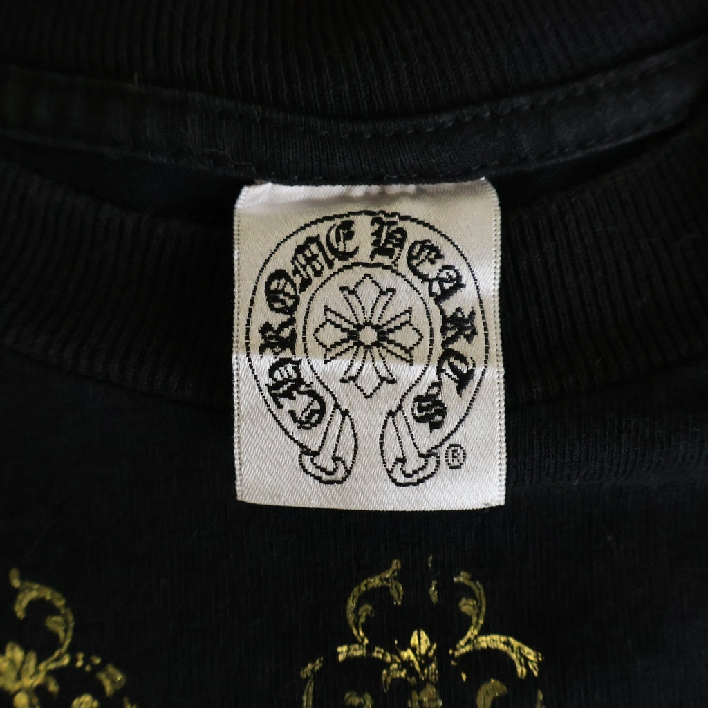 CHROME HEARTS(クロムハーツ) OLD S/S オールド ヴァインダガー総柄プリント 半袖Tシャツ -